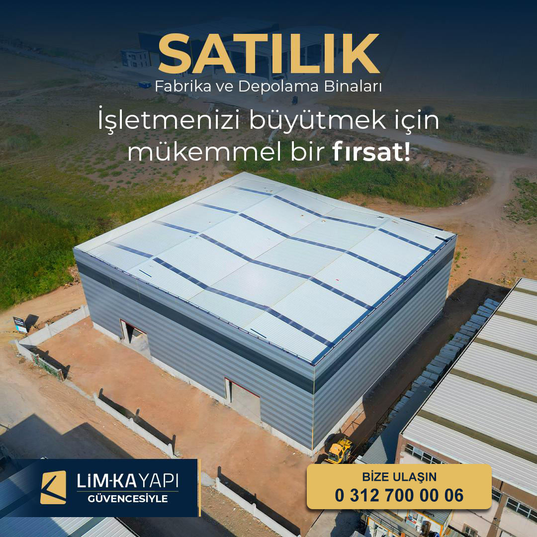 Satılık Fabrika ve Depo Binaları